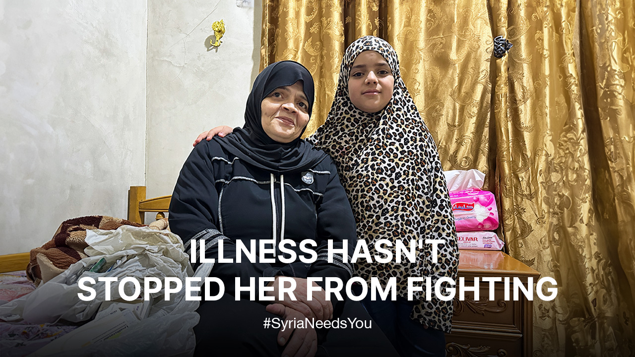 Illness hasn't stopped her from fighting
